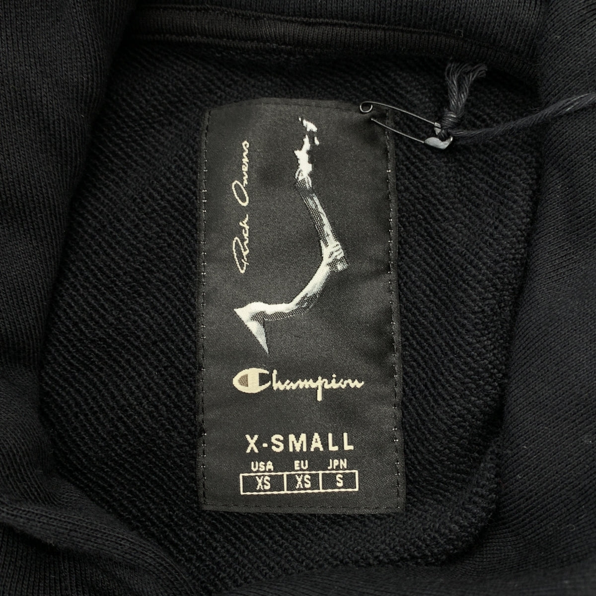 Rick Owens / リックオウエンス | × Champion Logo Popover Hoody プルオーバー パーカー | XS | メンズ