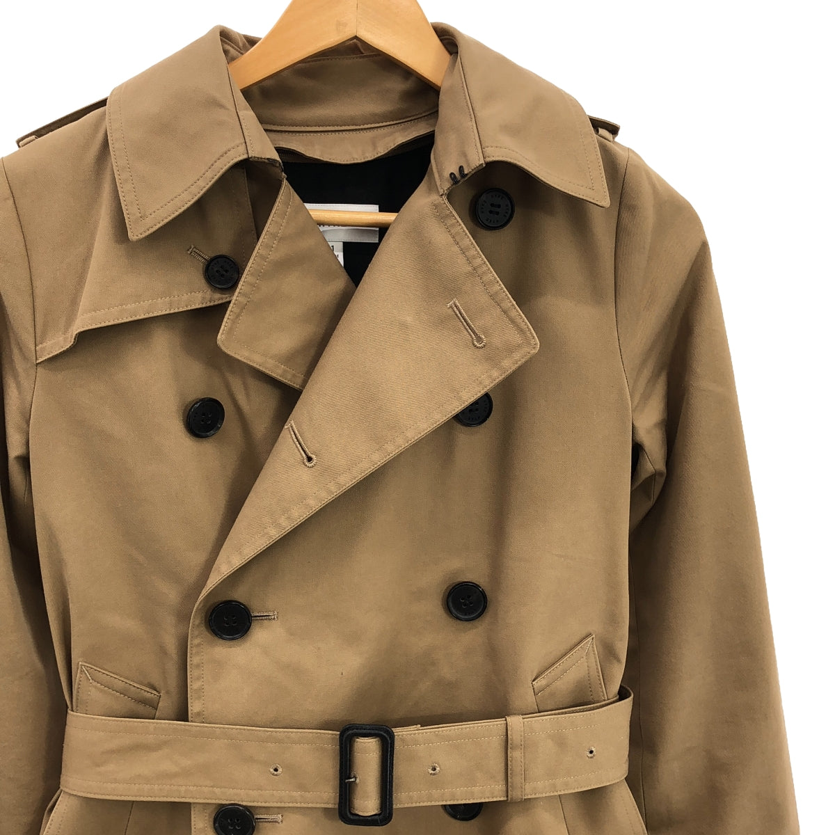 HYKE | Oversized trench coat | 1 | Beige | Women's