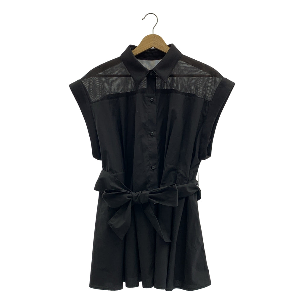 St. Cecilia | 2024 春夏 | 超大腰帶襯衫 | F 碼 | 女款