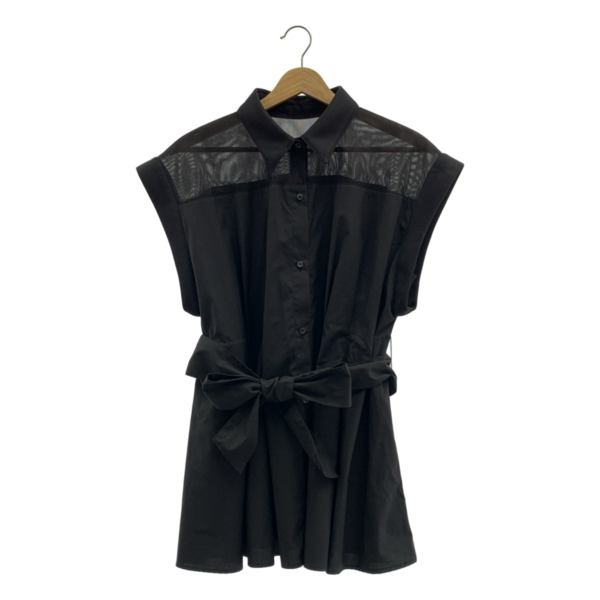 St. Cecilia | 2024 春夏 | 超大腰帶襯衫 | F 碼 | 女款