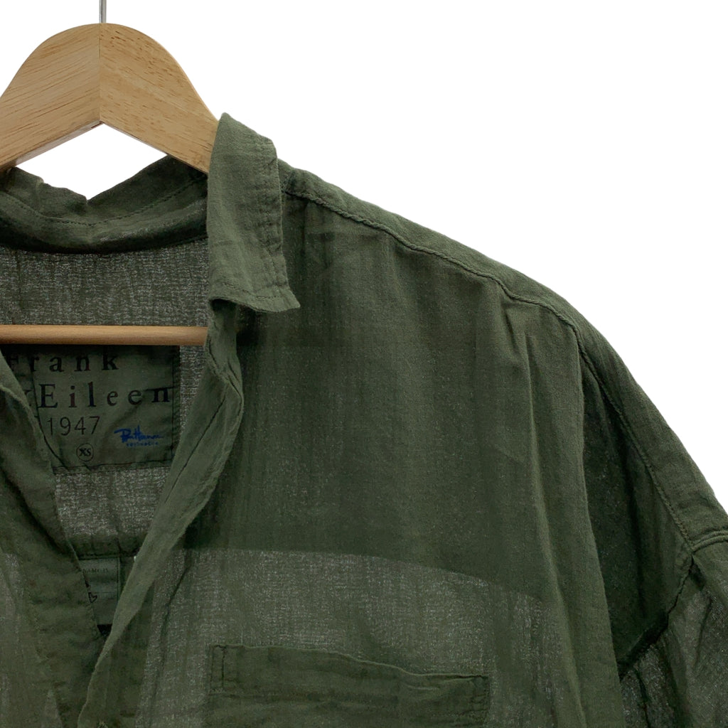 Frank &amp; Eileen / 프랭크 앤 아이린 | × Ron Herman / 론허먼 RH ROSE / 코튼 염색 가공 셔츠 블라우스 | XS |