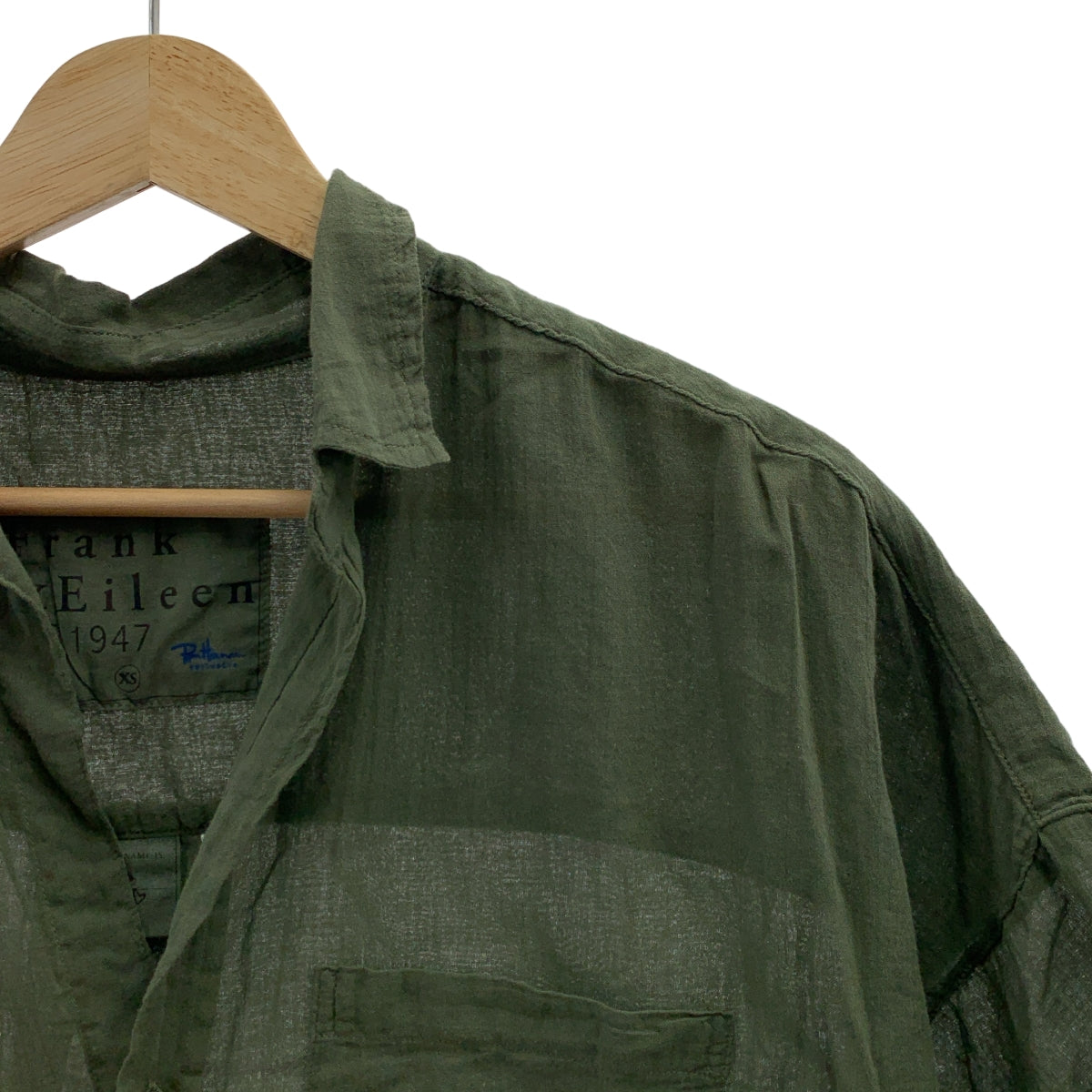 Frank &amp; Eileen / 프랭크 앤 아이린 | × Ron Herman / 론허먼 RH ROSE / 코튼 염색 가공 셔츠 블라우스 | XS |