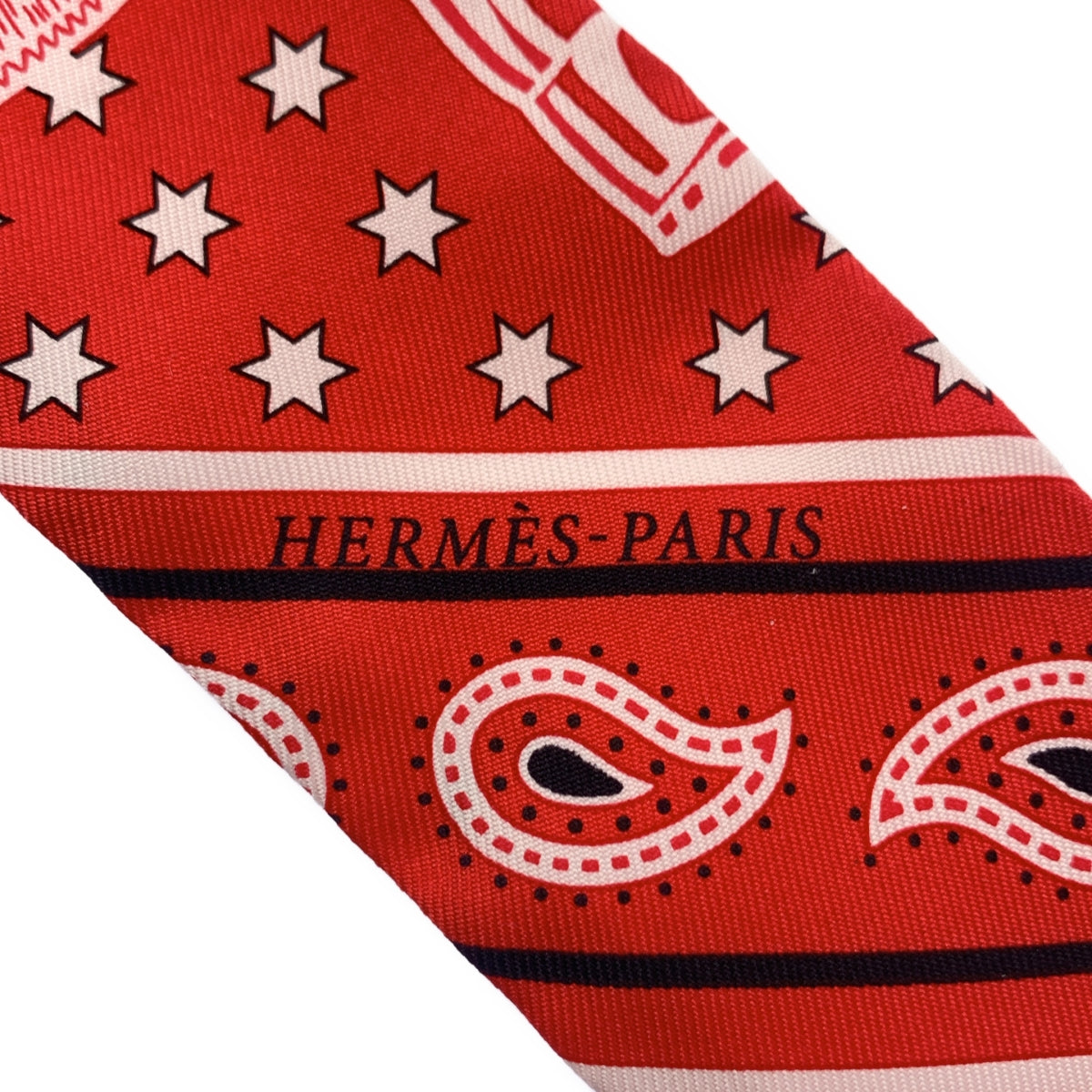 HERMES / エルメス | Eperon d'Or エプロン ドール / シルク ツイリー スカーフ |