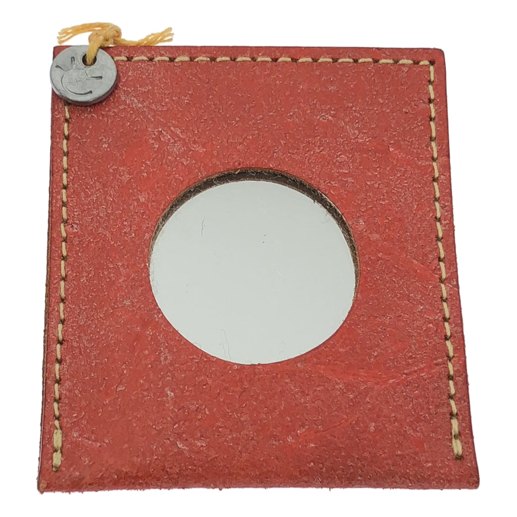 ebagos / エバゴス | ラビットファー被せ 紅籐 レザーハンドル かごバッグ |