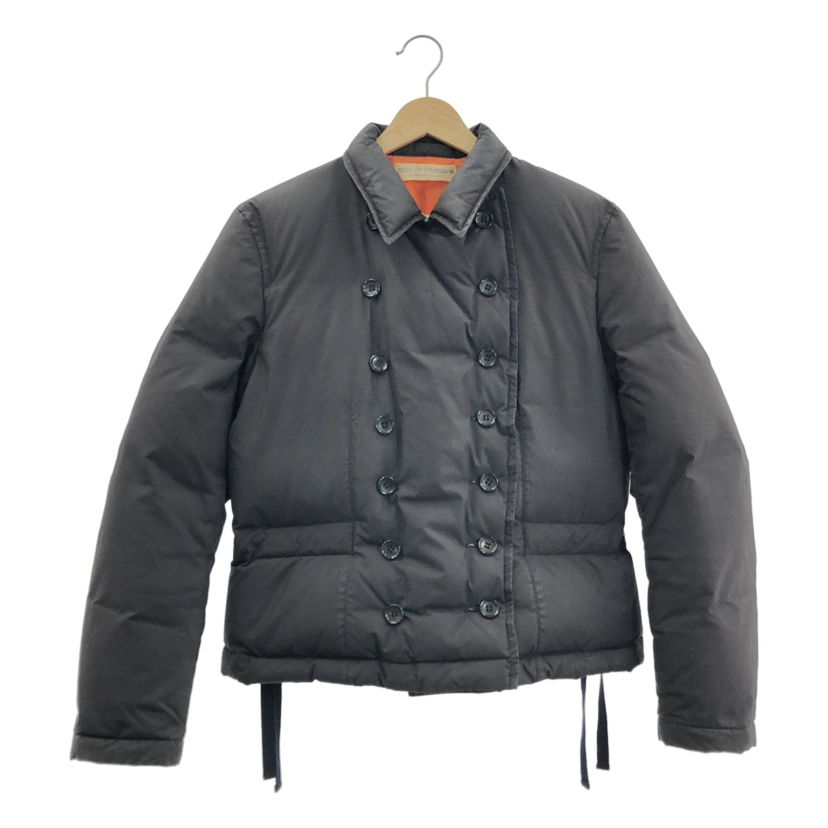 COMME des GARÇONS 睡袍 |西元2004年|雙排扣羽絨外套|尺寸 M |