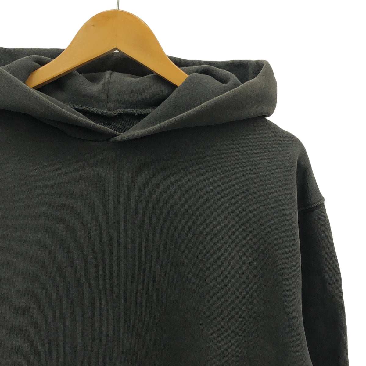 YEEZY / イージー | Season 6 Calabasas Hoodie / ロゴ スウェット フーディ | M | チャコールブラック | メンズ