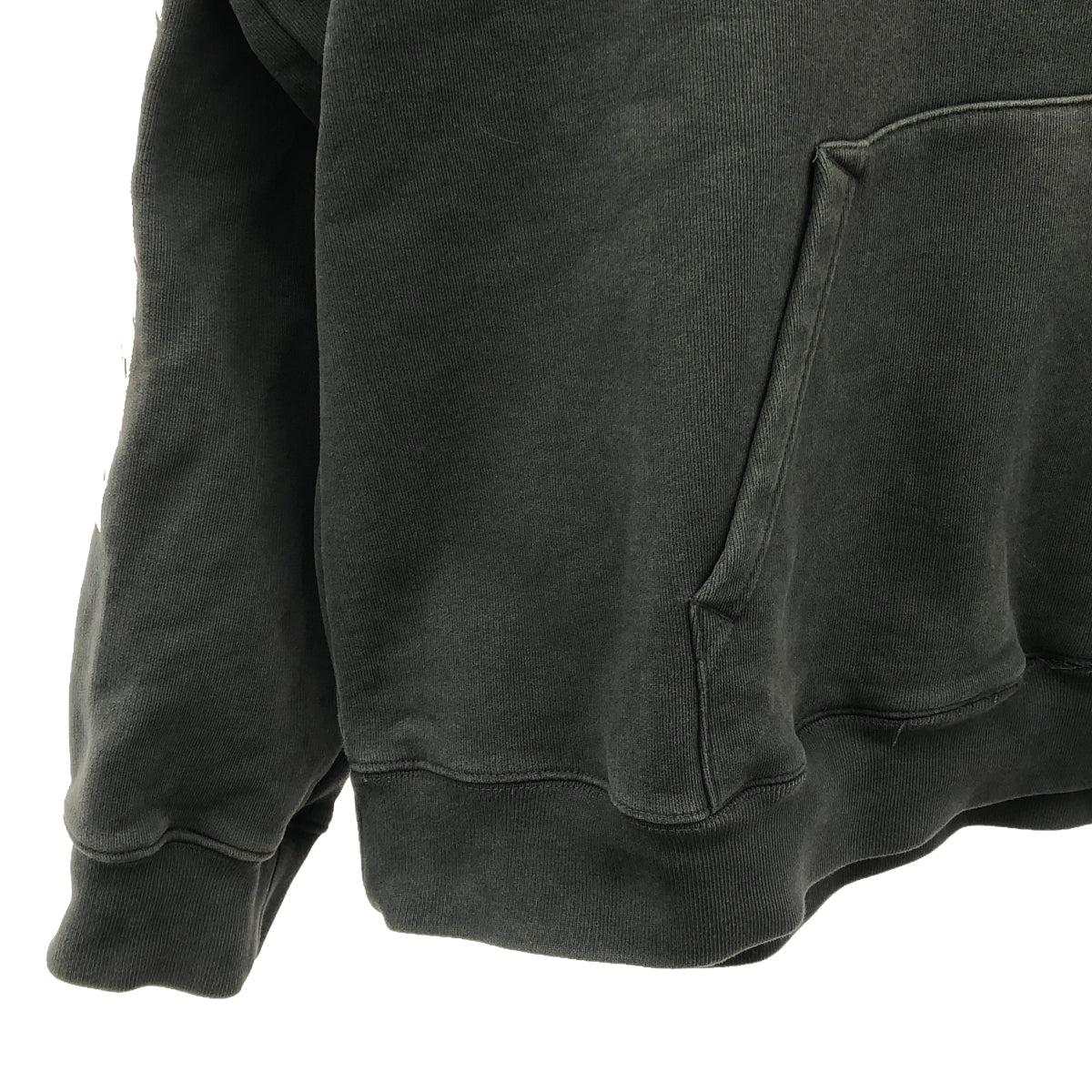 YEEZY / イージー | Season 6 Calabasas Hoodie / ロゴ スウェット フーディ | M | チャコールブラック | メンズ