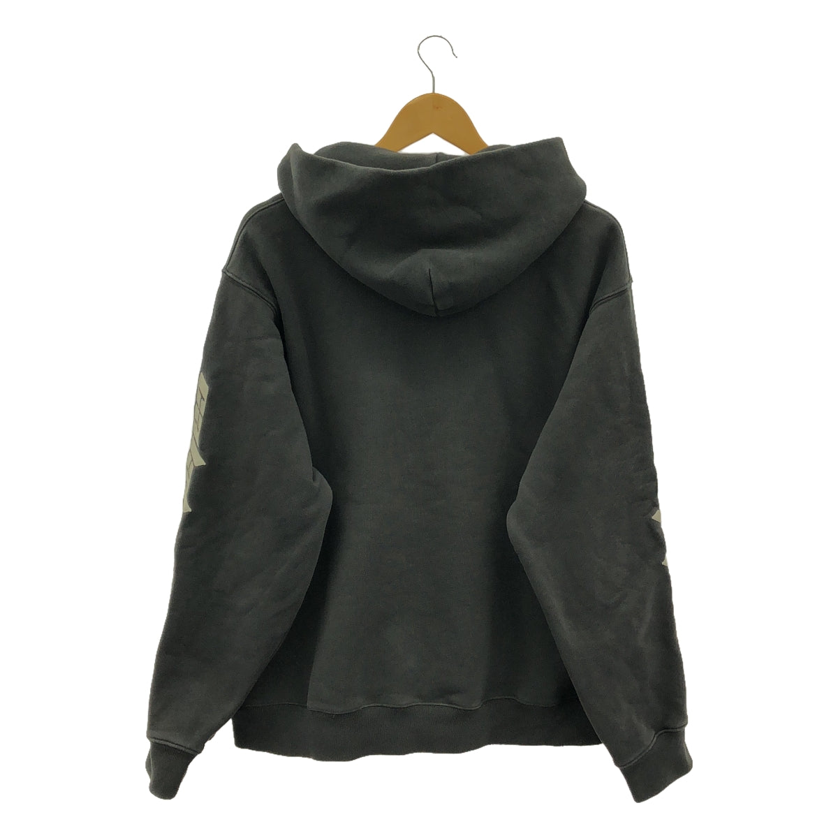 YEEZY / イージー | Season 6 Calabasas Hoodie / ロゴ スウェット フーディ | M | チャコールブラック | メンズ