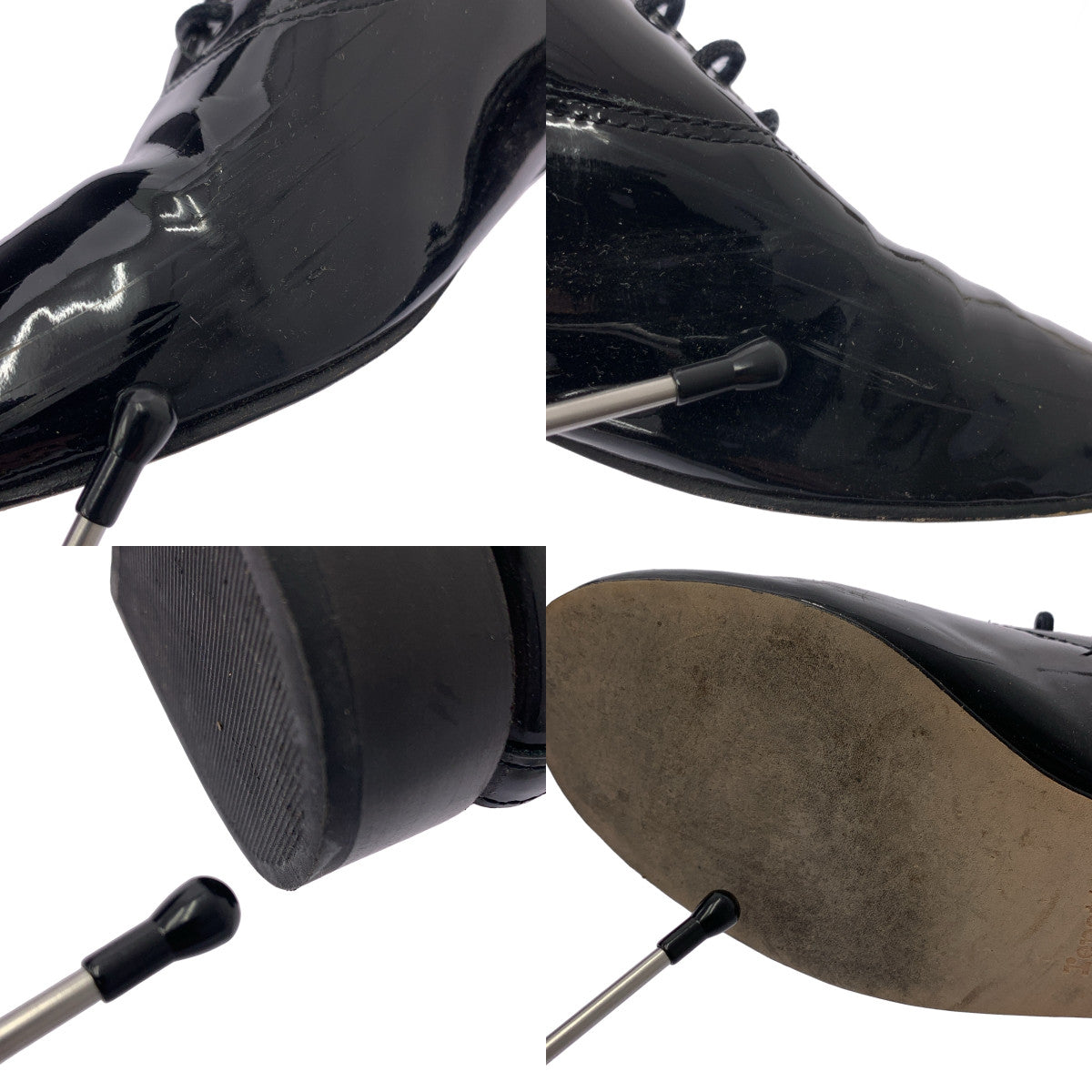 repetto / レペット | Zizi Oxford Shoes / ジジ オックスフォード パテントレザー シューズ | 39 1/2 | ブラック | レディース