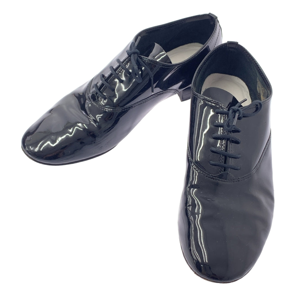 Repetto | Zizi 牛津鞋 | 女漆皮 | 尺寸 39 1/2 | 黑色