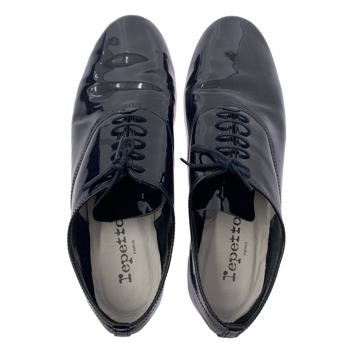 repetto / レペット | Zizi Oxford Shoes / ジジ オックスフォード パテントレザー シューズ | 39 1/2 | ブラック | レディース
