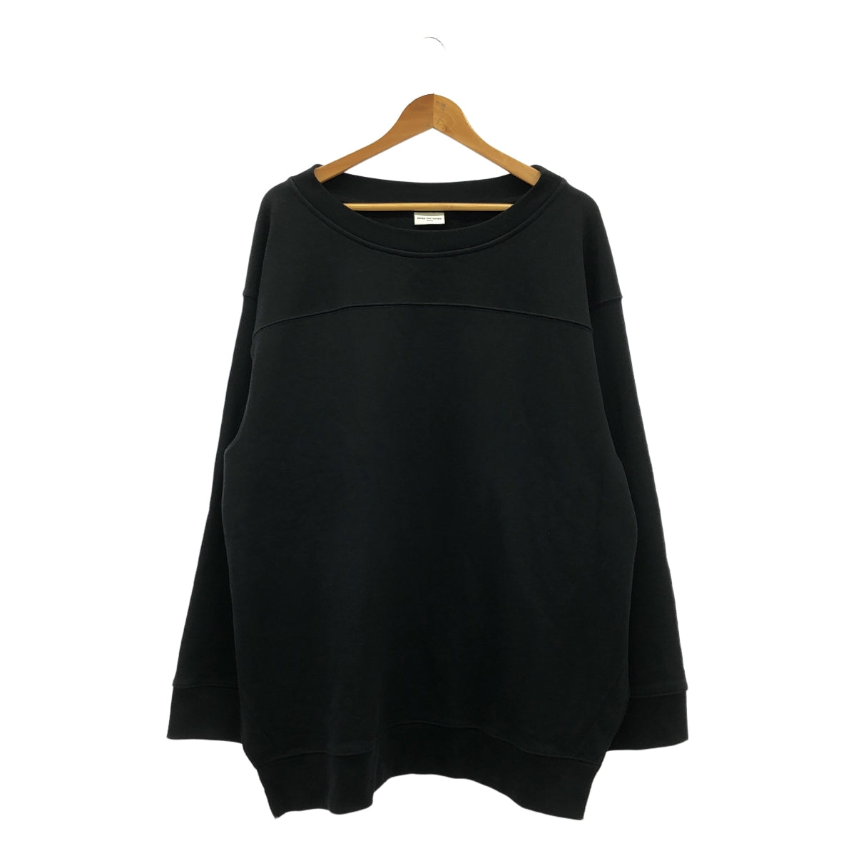 DRIES VAN NOTEN | 羊毛襯裡，露背圓領衛衣 | S碼 | 黑色 | 女款