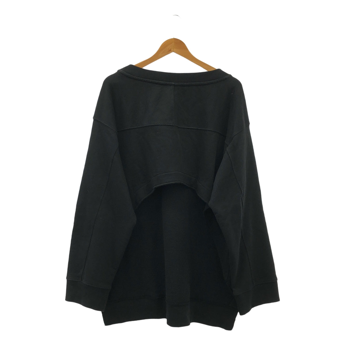 DRIES VAN NOTEN | 羊毛襯裡，露背圓領衛衣 | S碼 | 黑色 | 女款