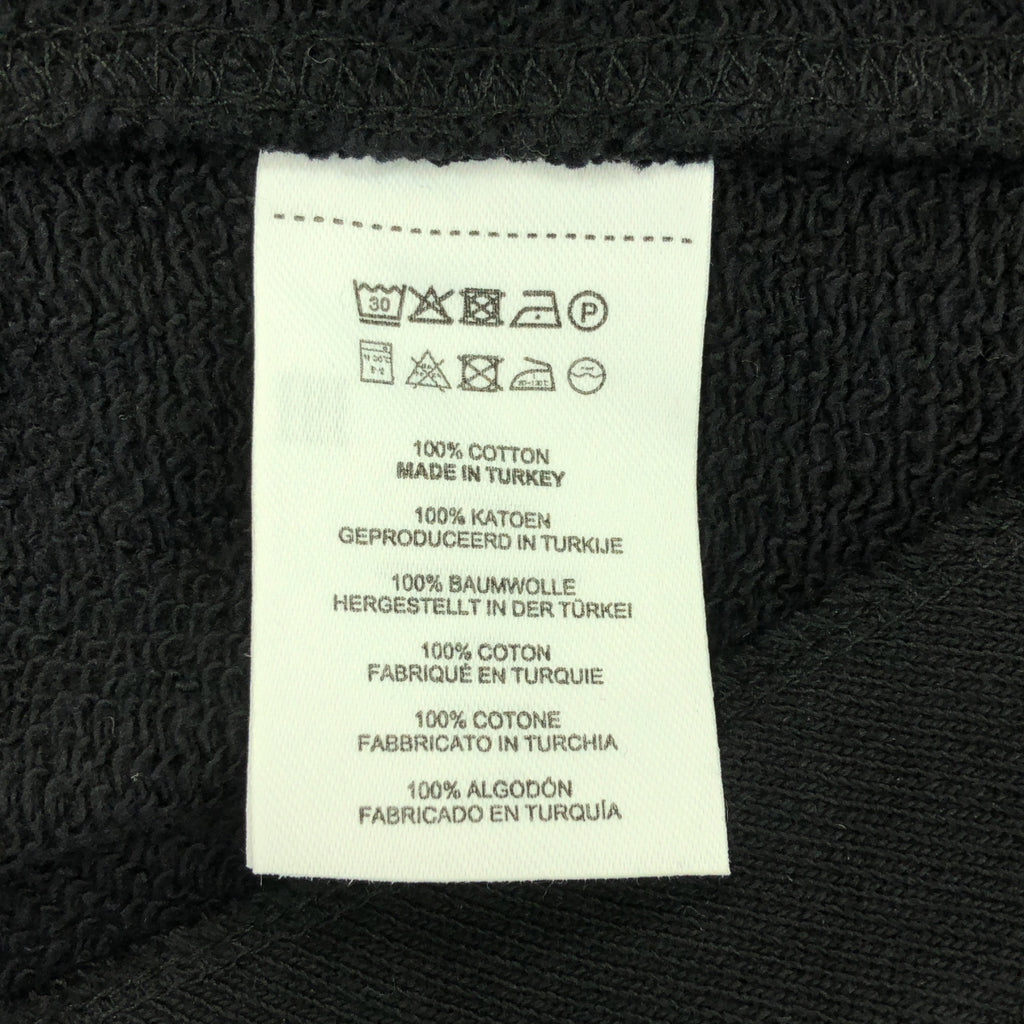 DRIES VAN NOTEN / ドリスヴァンノッテン | 裏起毛 バックオープン クルーネック トレーナー | S | ブラック | レディース
