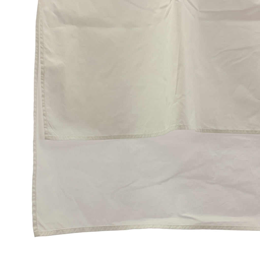 JIL SANDER / ジルサンダー | コットン ギャザースリーブ バンドカラー ワンピース | 32 | レディース