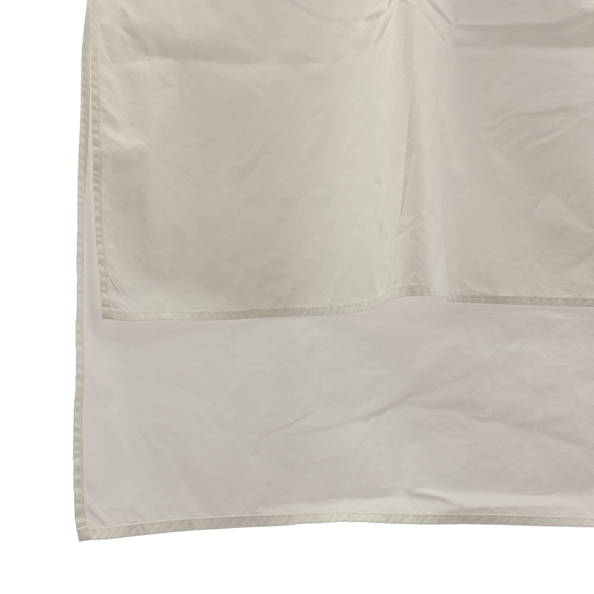 JIL SANDER / ジルサンダー | コットン ギャザースリーブ バンドカラー ワンピース | 32 | レディース