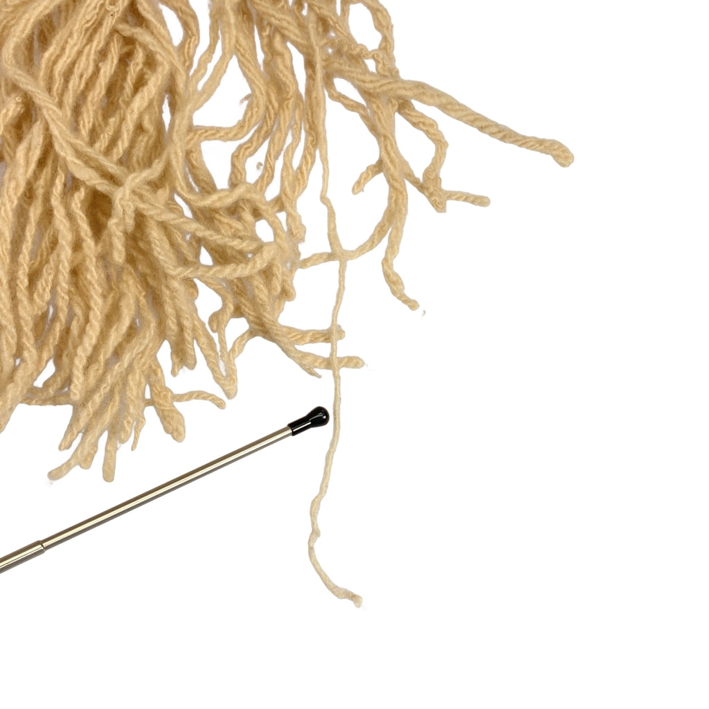 米娜·佩爾霍寧 / 米娜·佩爾霍寧 | 米娜·佩爾霍寧蓬鬆低規格流蘇圍巾 |淺褐色的