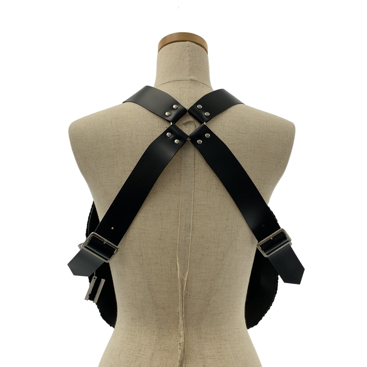 noir kei ninomiya / ノワールケイニノミヤ | 2020AW | ハーネス ケーブルニット ベスト | S | レディース