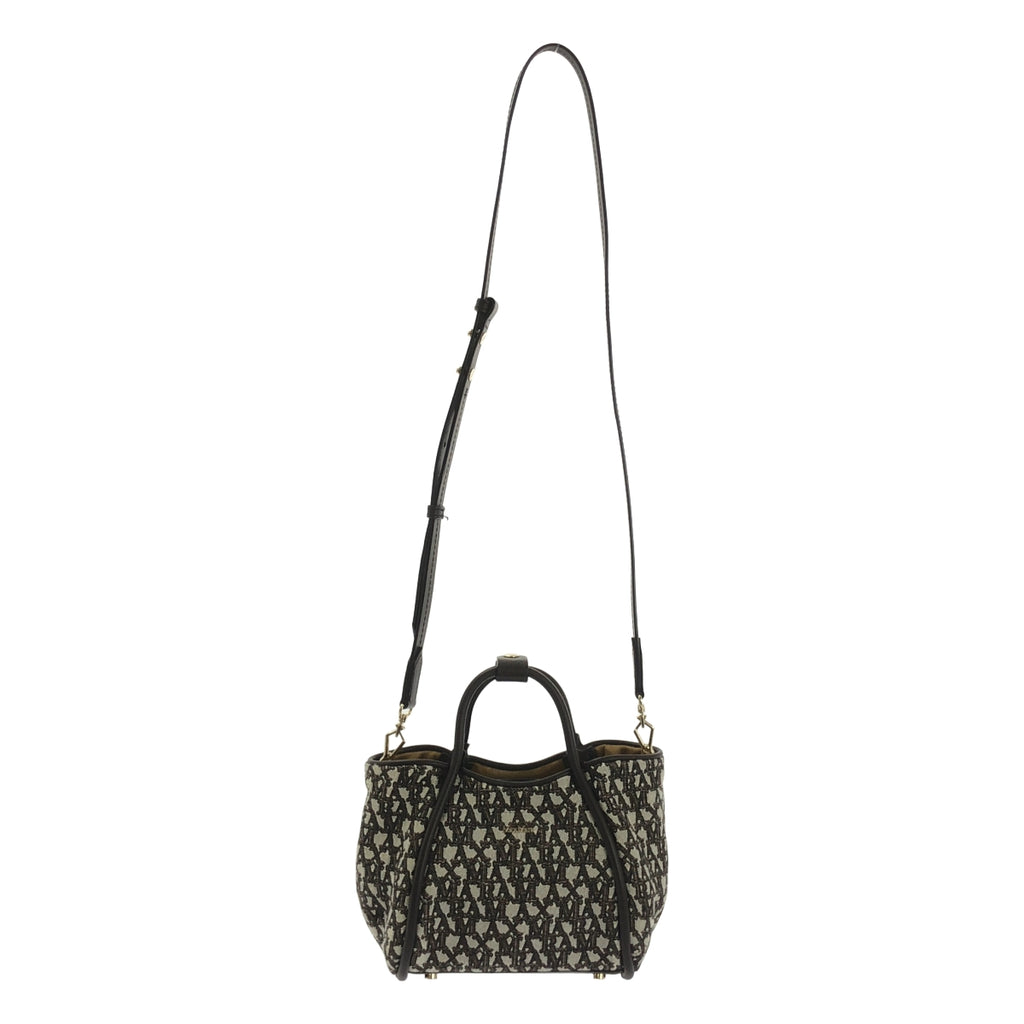 Max Mara / 맥스마라 | MARINE XS GRAM Shoulder Bag 마린 그램 자가드 숄더백 | 브라운 | 여성