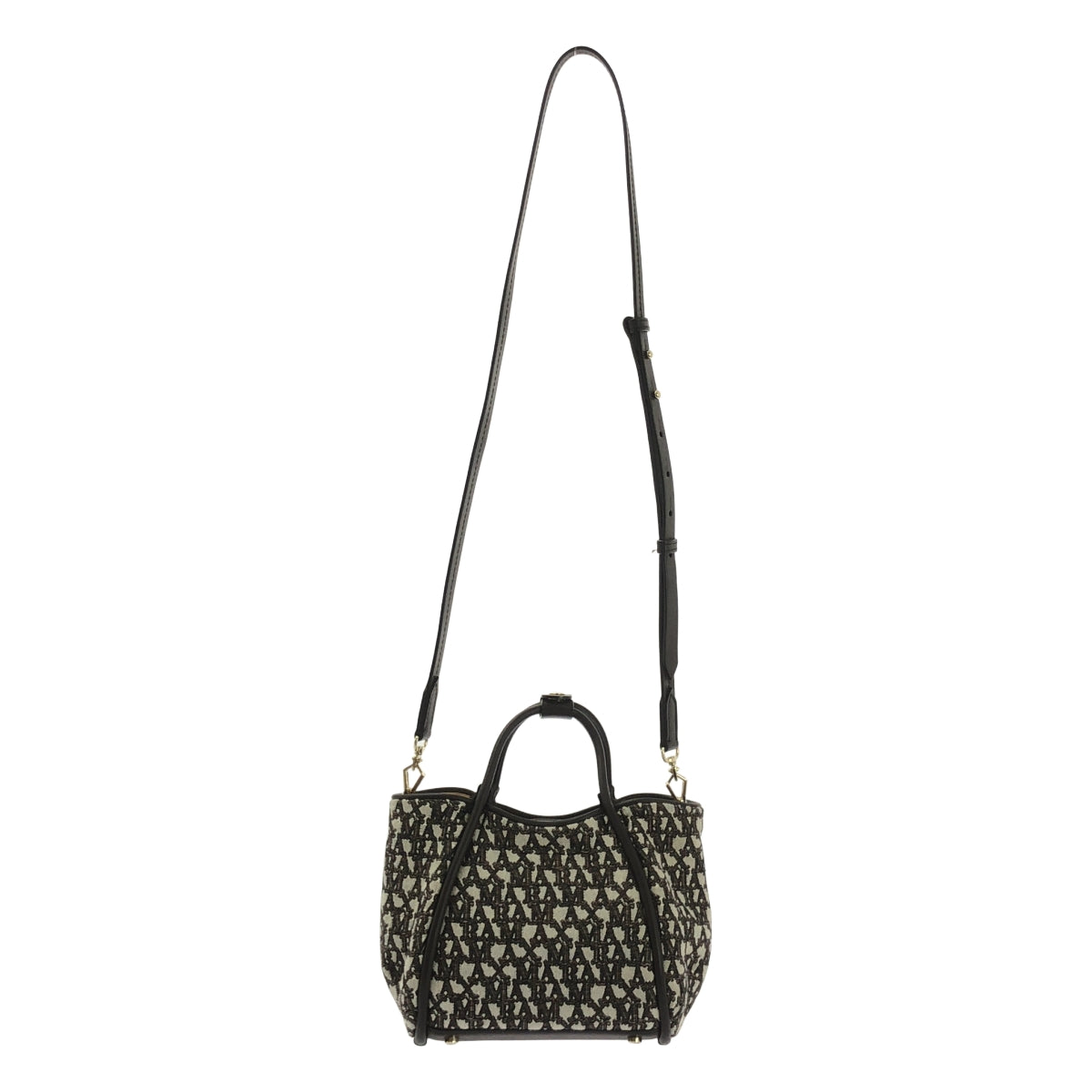 Max Mara / 맥스마라 | MARINE XS GRAM Shoulder Bag 마린 그램 자가드 숄더백 | 브라운 | 여성