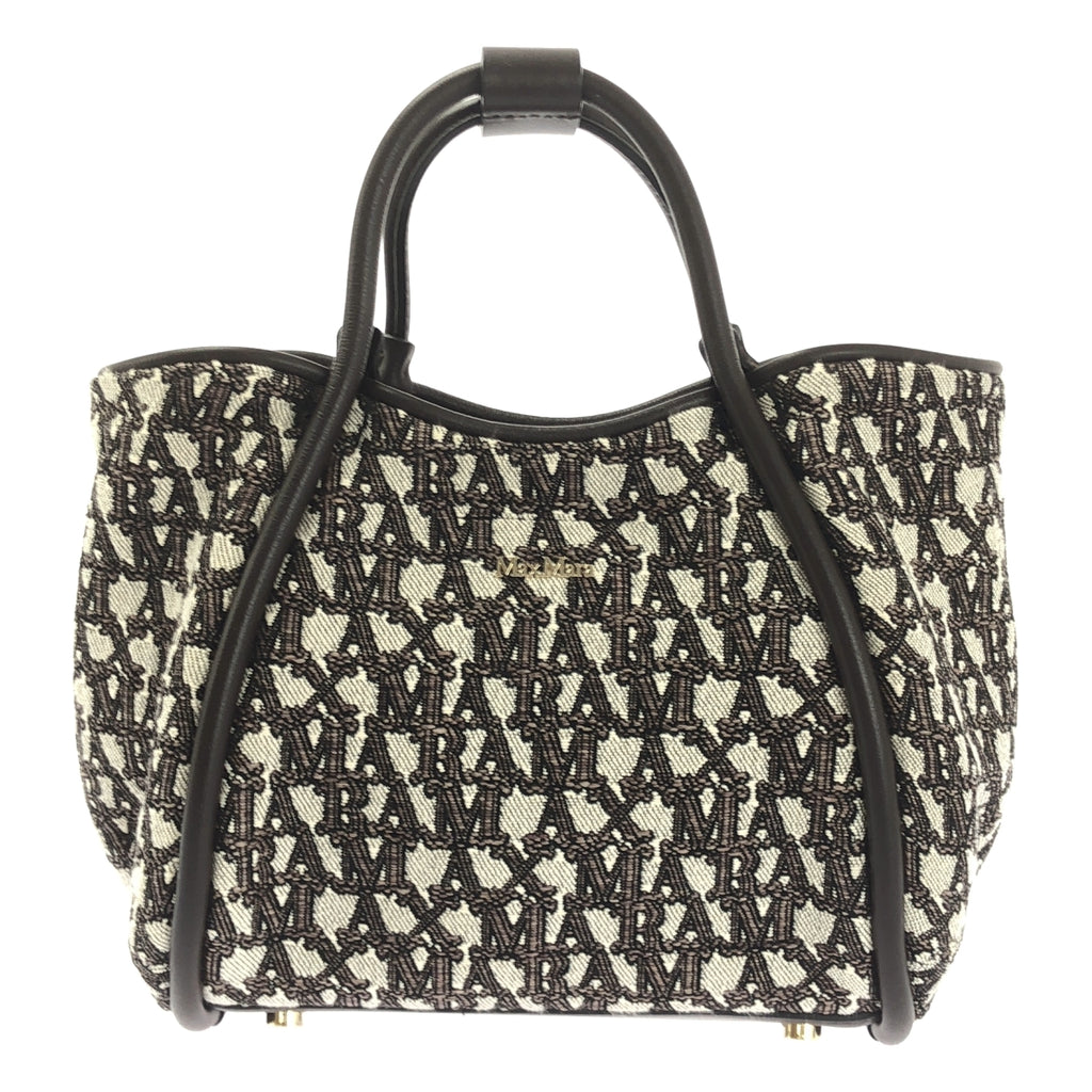 Max Mara / 맥스마라 | MARINE XS GRAM Shoulder Bag 마린 그램 자가드 숄더백 | 브라운 | 여성