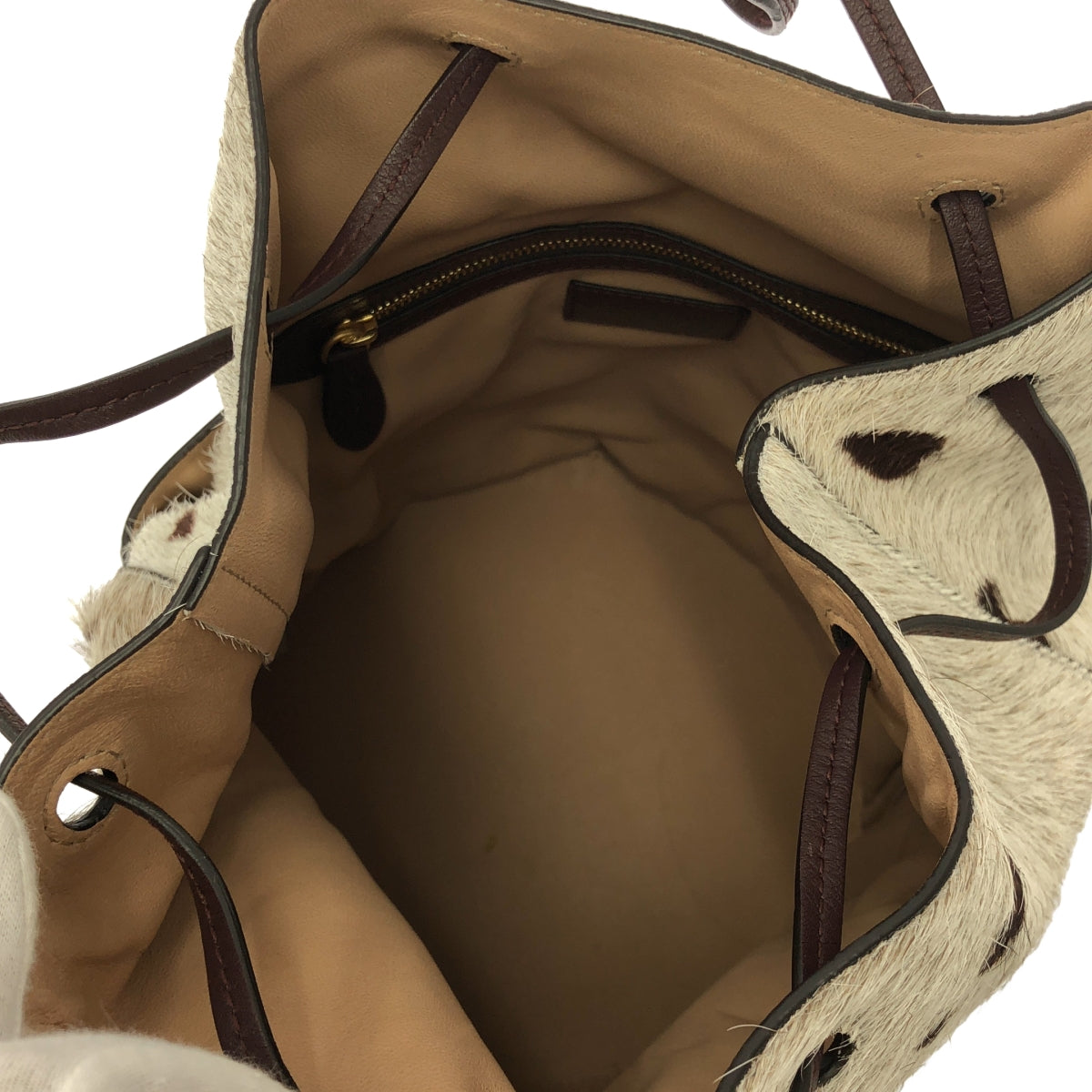 J&amp;M DAVIDSON / 제이앤엠 데이비슨 | 하라코 가죽 건착 숄더백 |