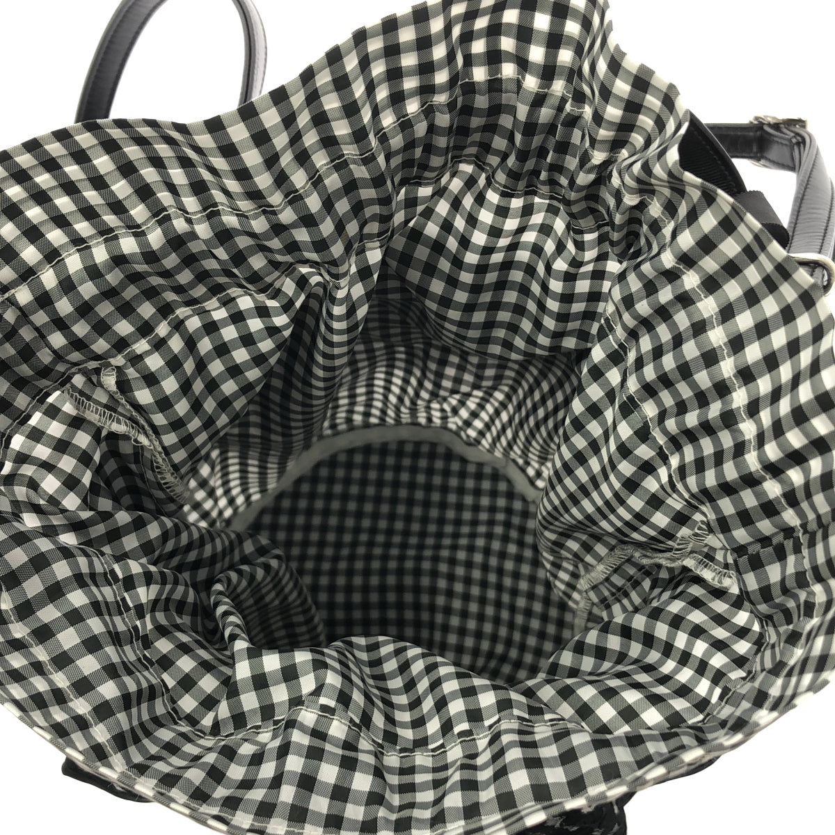 SETSUKO SAGITTAIRE | 兩用透明花朵荷葉邊包 |