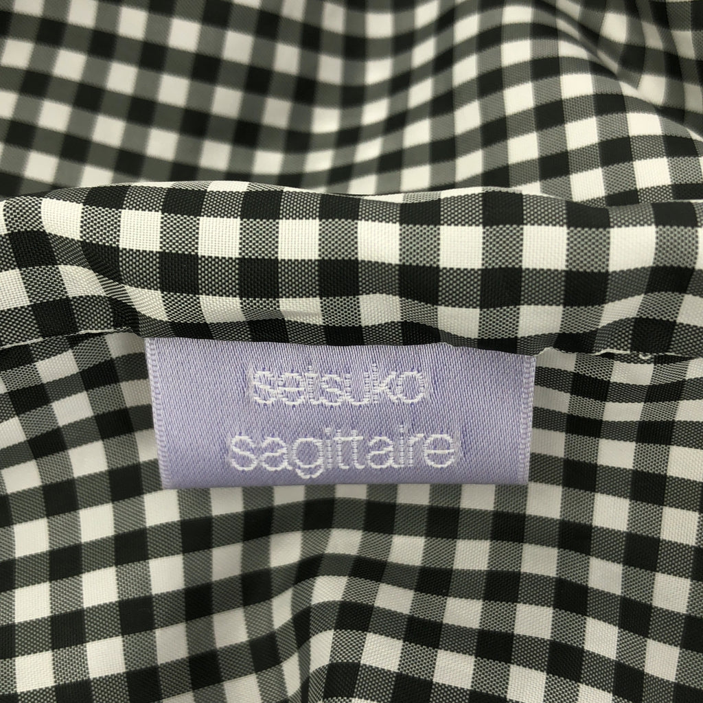 SETSUKO SAGITTAIRE | 兩用透明花朵荷葉邊包 |