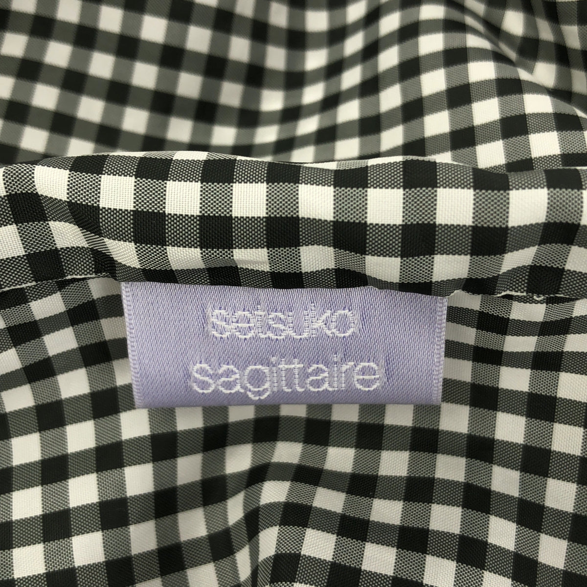 SETSUKO SAGITTAIRE | 兩用透明花朵荷葉邊包 |