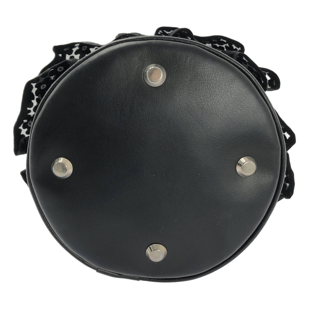 SETSUKO SAGITTAIRE | 兩用透明花朵荷葉邊包 |