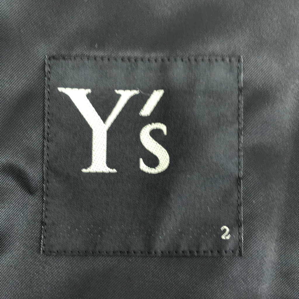Y's / Y's Yohji Yamamoto | 2022 春夏 | 尼龍摩登大衣 | 2 碼 | 黑色 | 女款