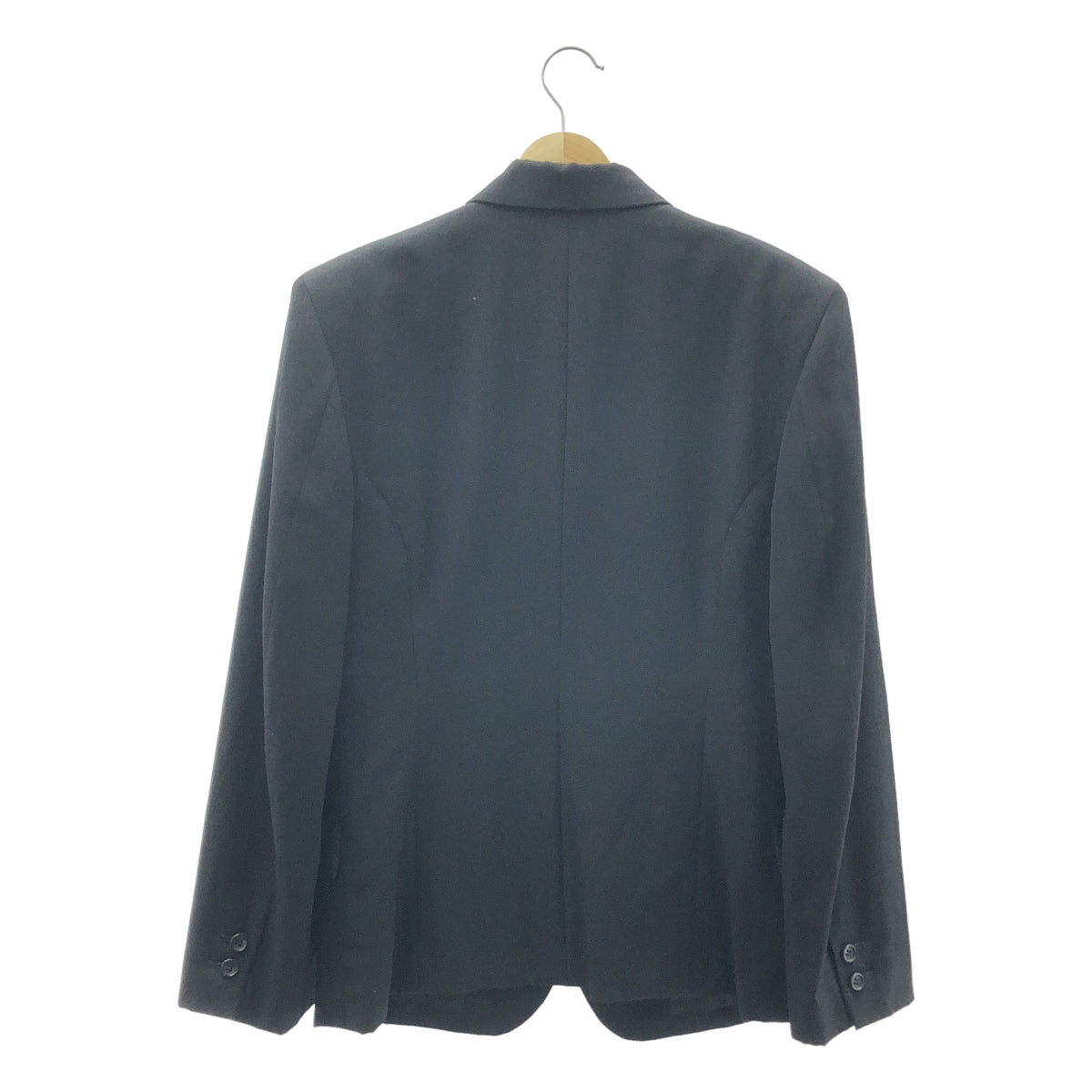COMME des GARCONS | 經編布料西元 1991 年 |復古羊毛華達呢披肩領3B 剪裁外套|中號 |女性的