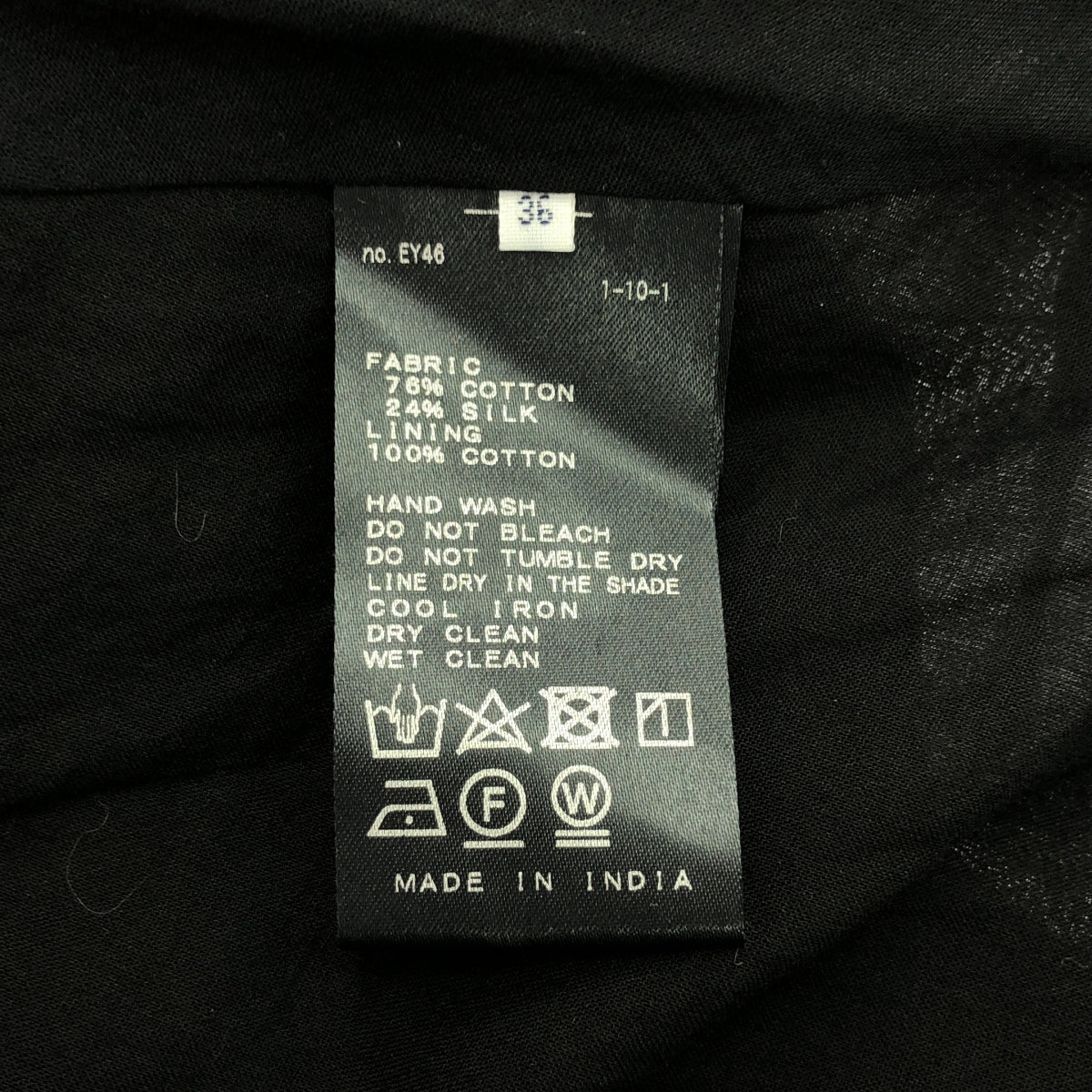 IENA / 예나 | 코튼 실크 론 모임 원피스 | 36 | 블랙 | 여성