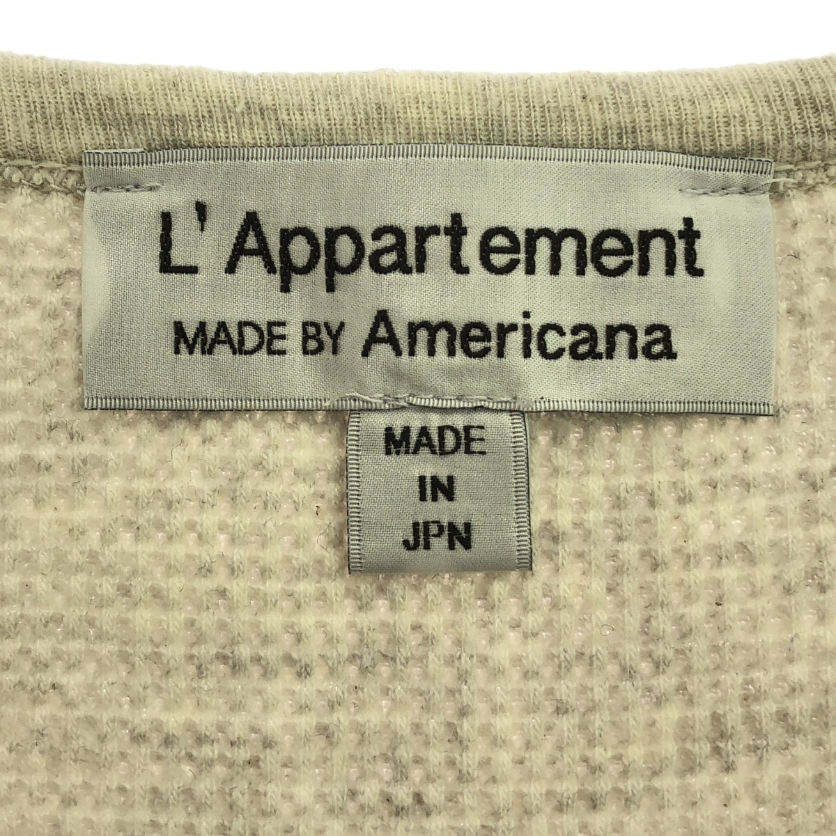 L'Appartement / 아파르트몬 | Americana Thermal N/S Top 아메리카나 열 탱크 탑 | F |