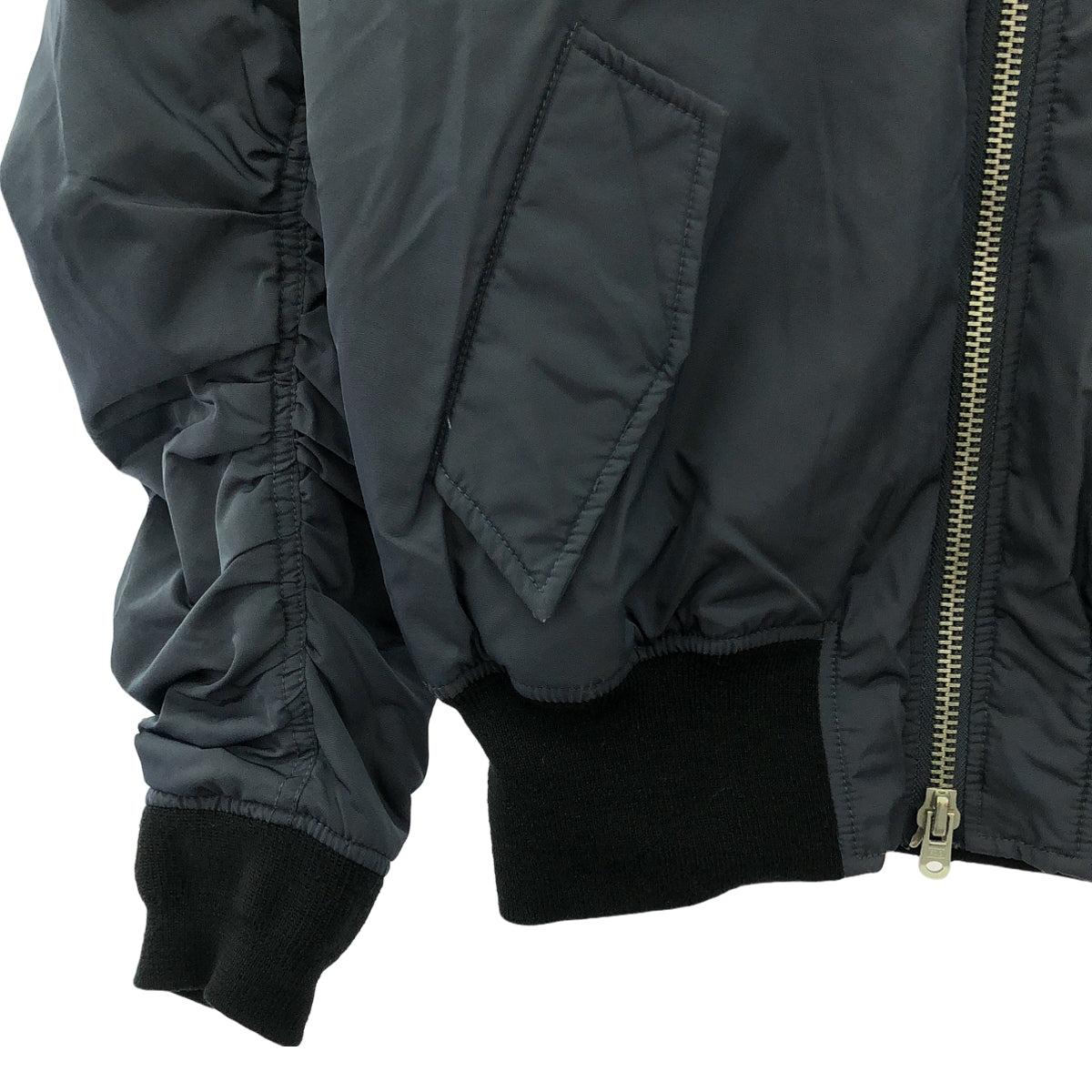 FOG FEAR OF GOD / エフオージーフィアオブゴッド | 2015AW | COLLECTION ONE MA-1 BOMBER JACKET ボンバージャケット | S | ネイビー | メンズ