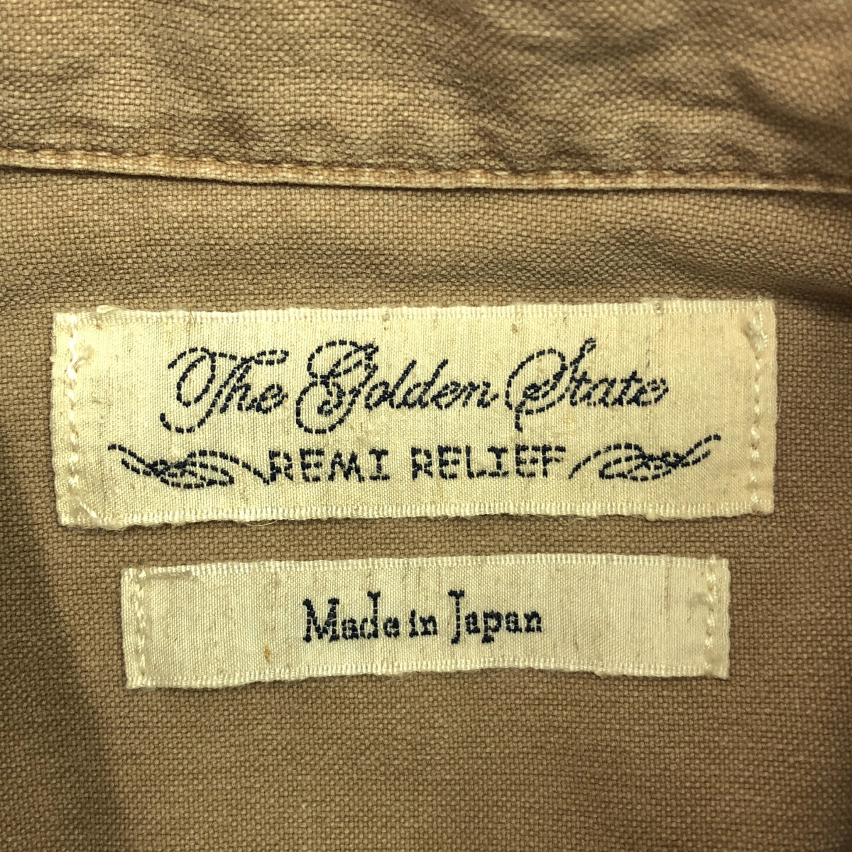 MUSE de Deuxieme Classe / 뮤즈 두주 엠 클래스 | 【 REMI RELIEF / 레미레리후】 OX BD / 옥스포드 셔츠 | F | 베이지 | 여성