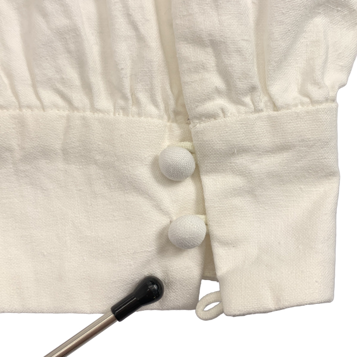 MALION vintage / 마리온 빈티지 | 2WAY 블라우스 셔츠 | 화이트 | 여성