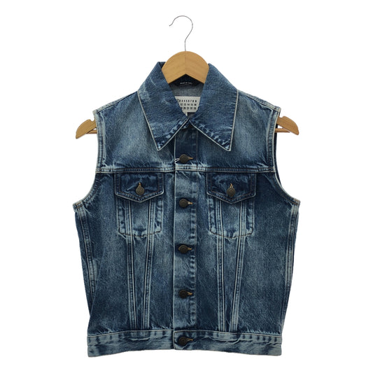 [New] Maison Margiela | 2021SS | Color Denim Vest | 38 | Indigo | Women's