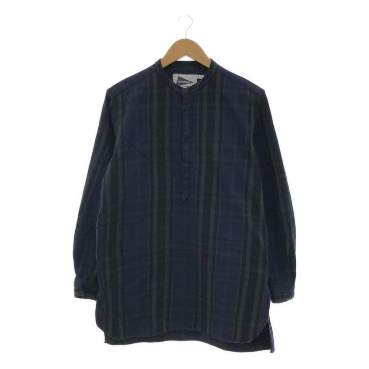 nonnative / 비 네이티브 | × Pilgrim Surf+Supply OFFICER PULLOVER SHIRT COTTON TWILL PLAID 체크 풀오버 오피서 셔츠 | 1 | 남성