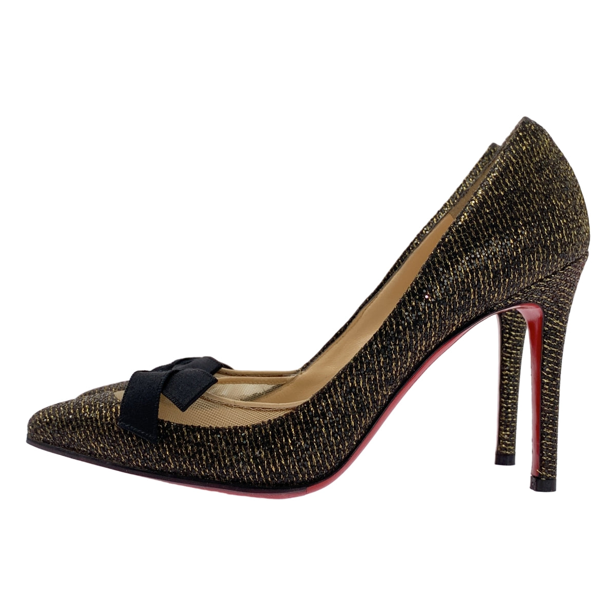 Christian Louboutin / 기독교 루부탄 | 리본 오픈 투 펌프스 | 36 1/2 |