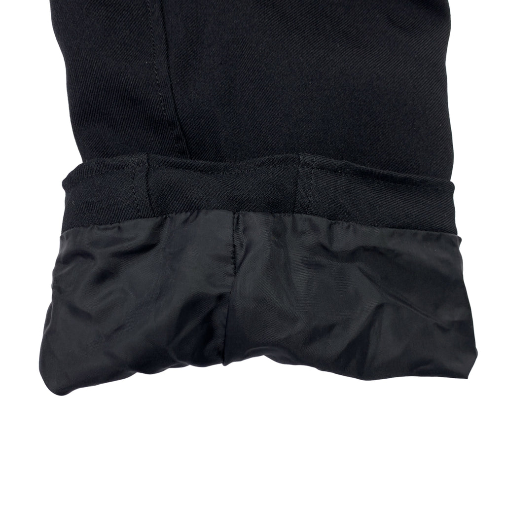 BLACK COMME des GARCONS / ブラックコムデギャルソン | 2013SS | ポリエステル 製品加工 ライダース ジャケット ブルゾン / 総裏地 | XL | メンズ