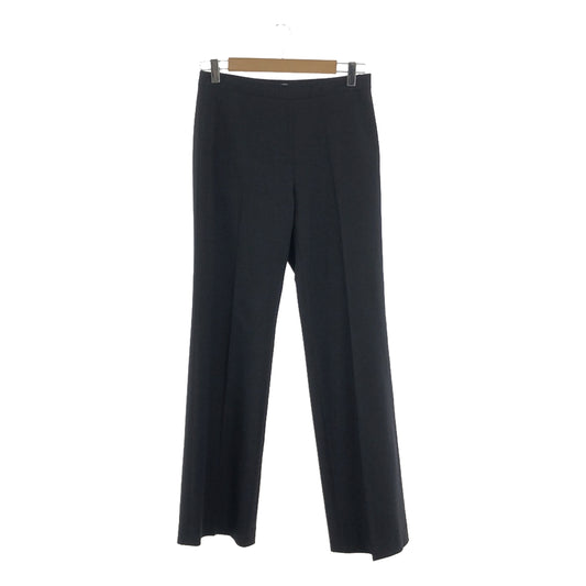 [Good Condition] YONFA | Side Zip Slacks Pants | Lined | S | Black | Women's