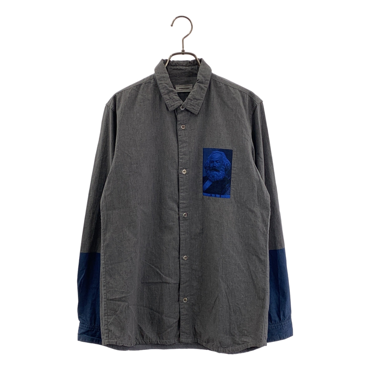 UNDERCOVERISM / アンダーカバイズム | 2012AW | 馬克思 マルクス / エンブロイダリー レギュラーカラー シャツ | 2 | メンズ