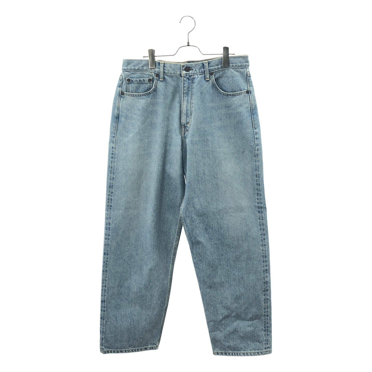 CIOTA / シオタ | スビンコットン 13.5oz ワイドテーパードデニム セルビッチ パンツ | 34 | メンズ