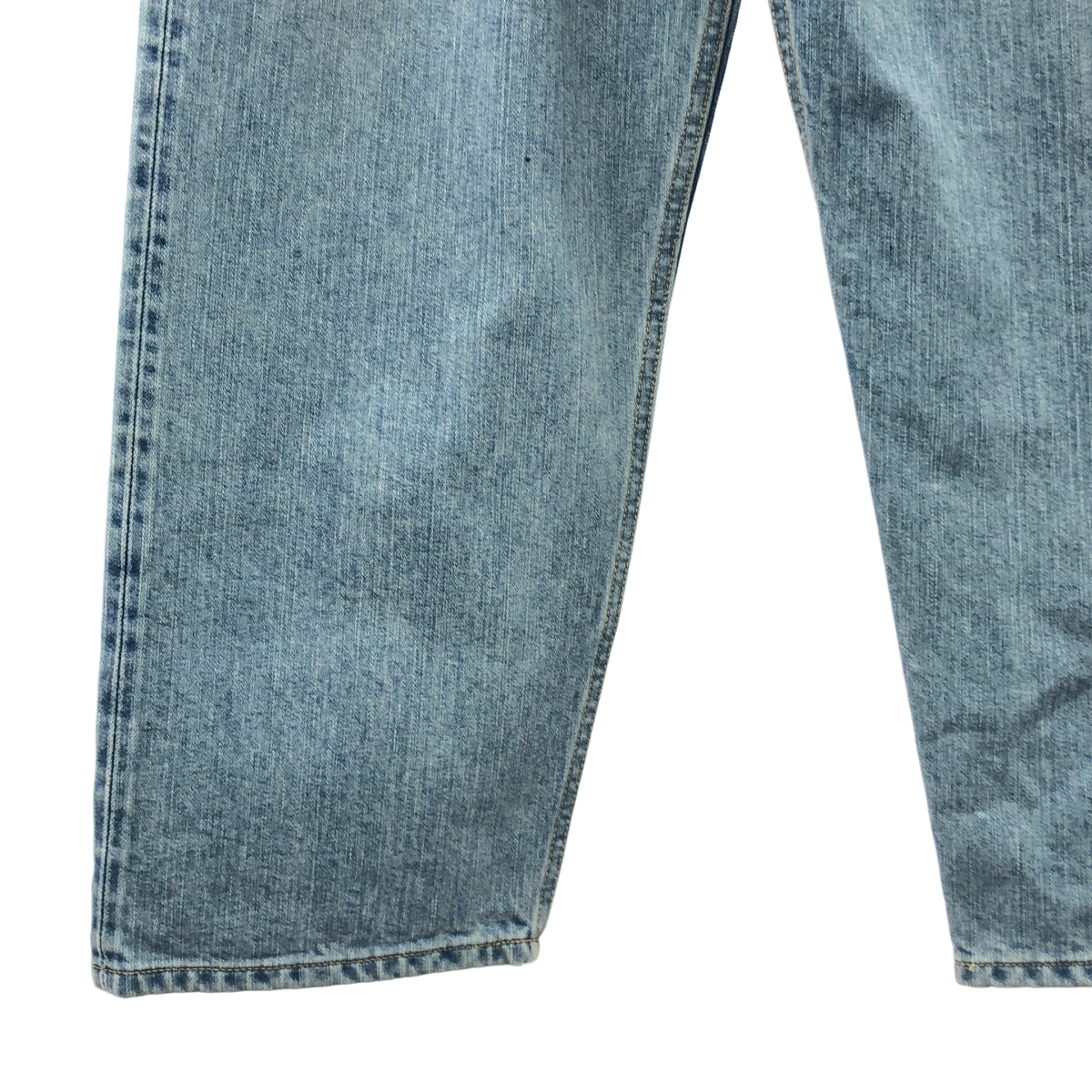 CIOTA / シオタ | スビンコットン 13.5oz ワイドテーパードデニム セルビッチ パンツ | 34 | メンズ