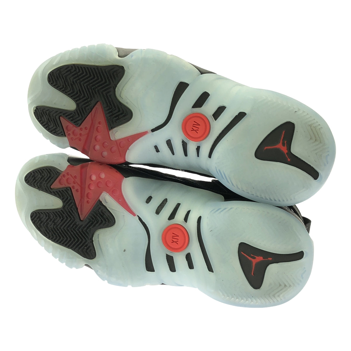 【美品】  NIKE / ナイキ | 2022 | JUMPUMAN TWO TREY ジャンプマン トゥー トレイ ハイカットスニーカー | 28.5 | ブラック / ライトブルー /レッド | メンズ