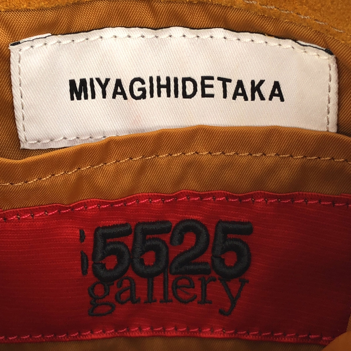 5525gallery / 5525 畫廊 | x MIYAGI HIDETAKA MIYAGI 包 / 絨面皮革流蘇單肩包 |