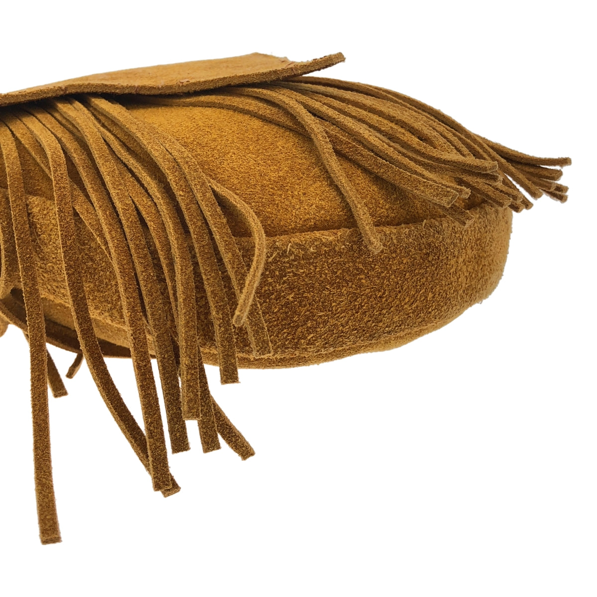 5525gallery / 5525ギャラリー | x MIYAGI HIDETAKA MIYAGI BAG / スエード レザー フリンジ ショルダーバッグ |