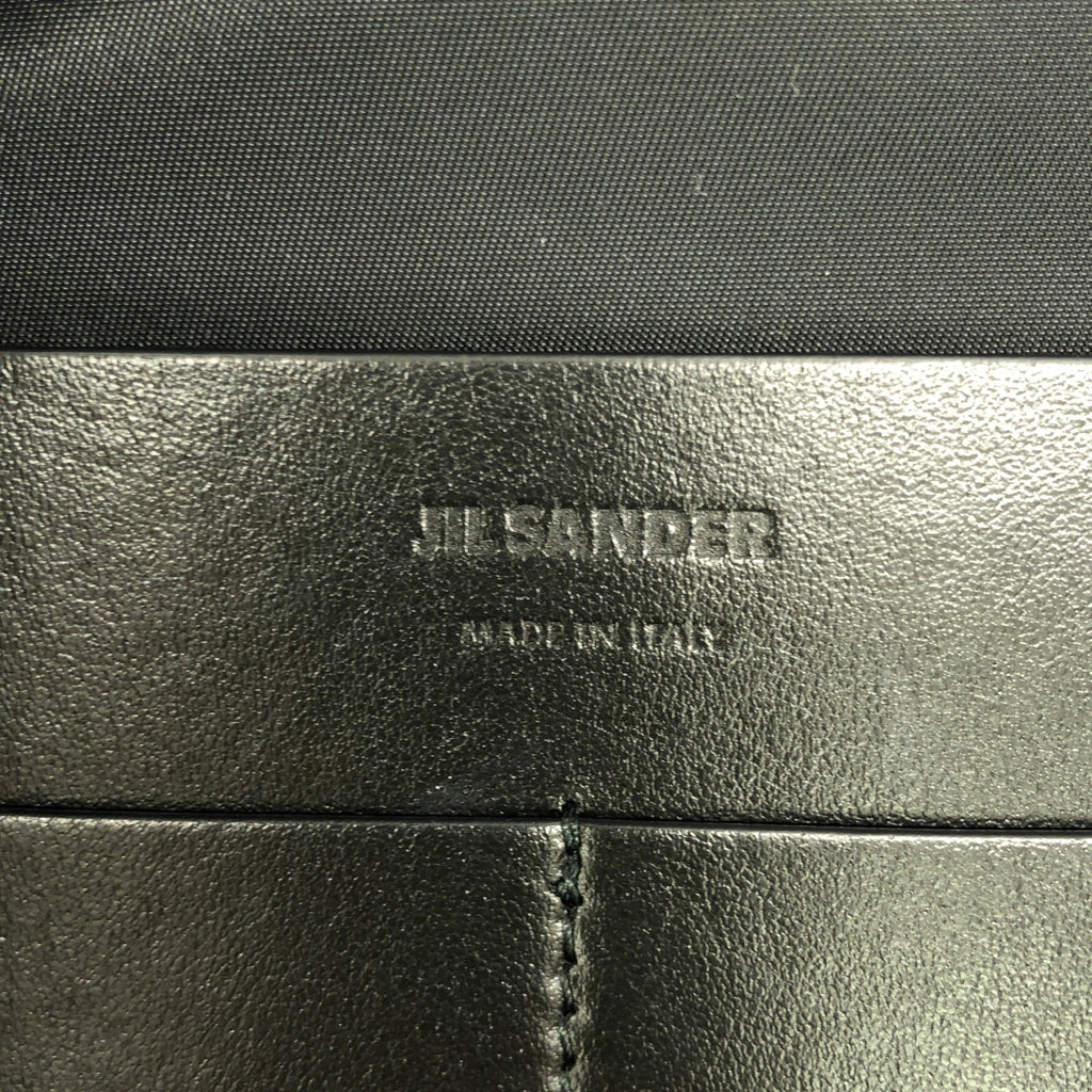 [狀況良好] JIL SANDER | XIAO TOTE MD 帆布雙向單肩包 |卡其色/黑色 |女性的
