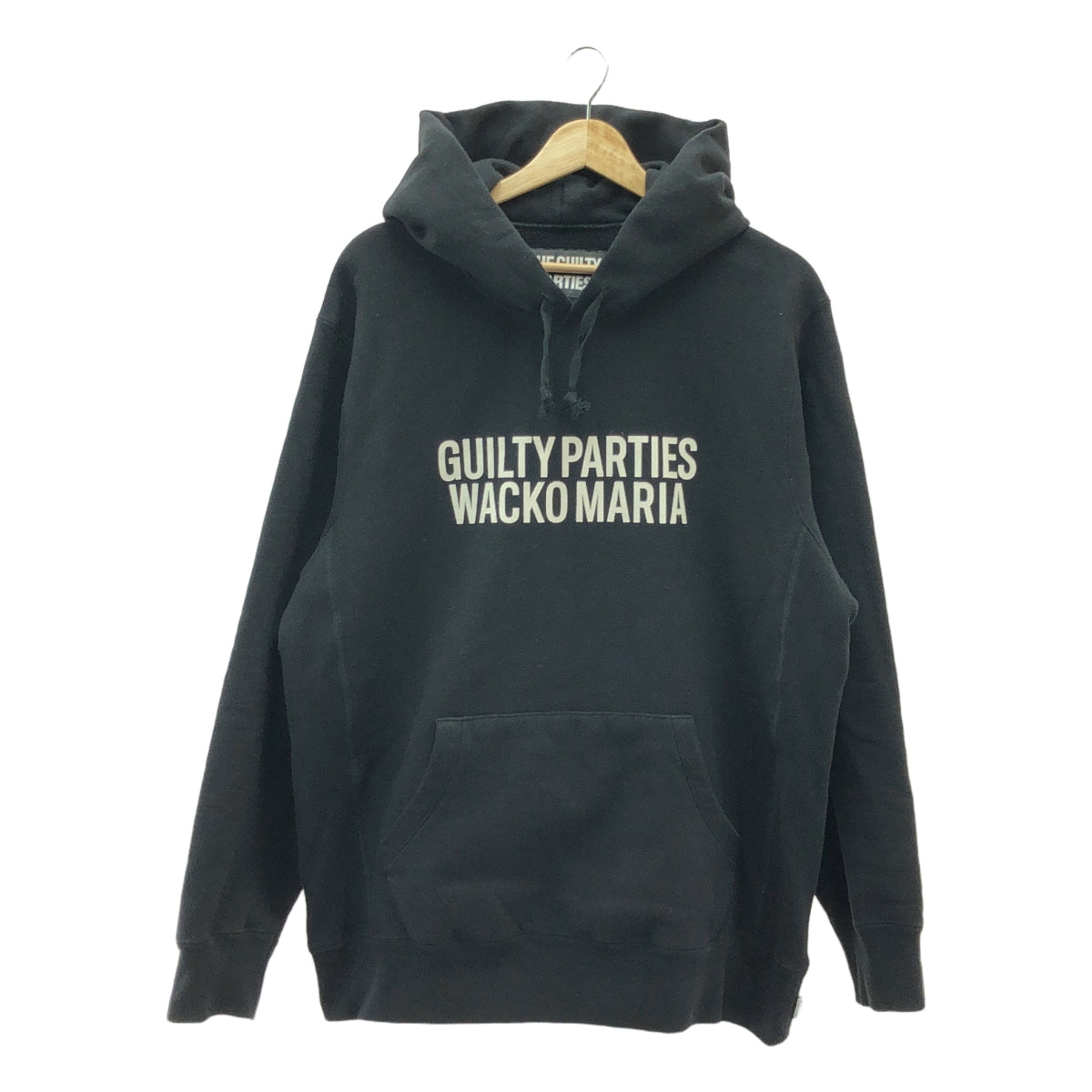 WACKO MARIA / ワコマリア | 2023SS | HEAVY WEIGHT PULLOVER HOODED SWEAT SHIRT ヘビーウェイト スウェットパーカー | L | ブラック | メンズ